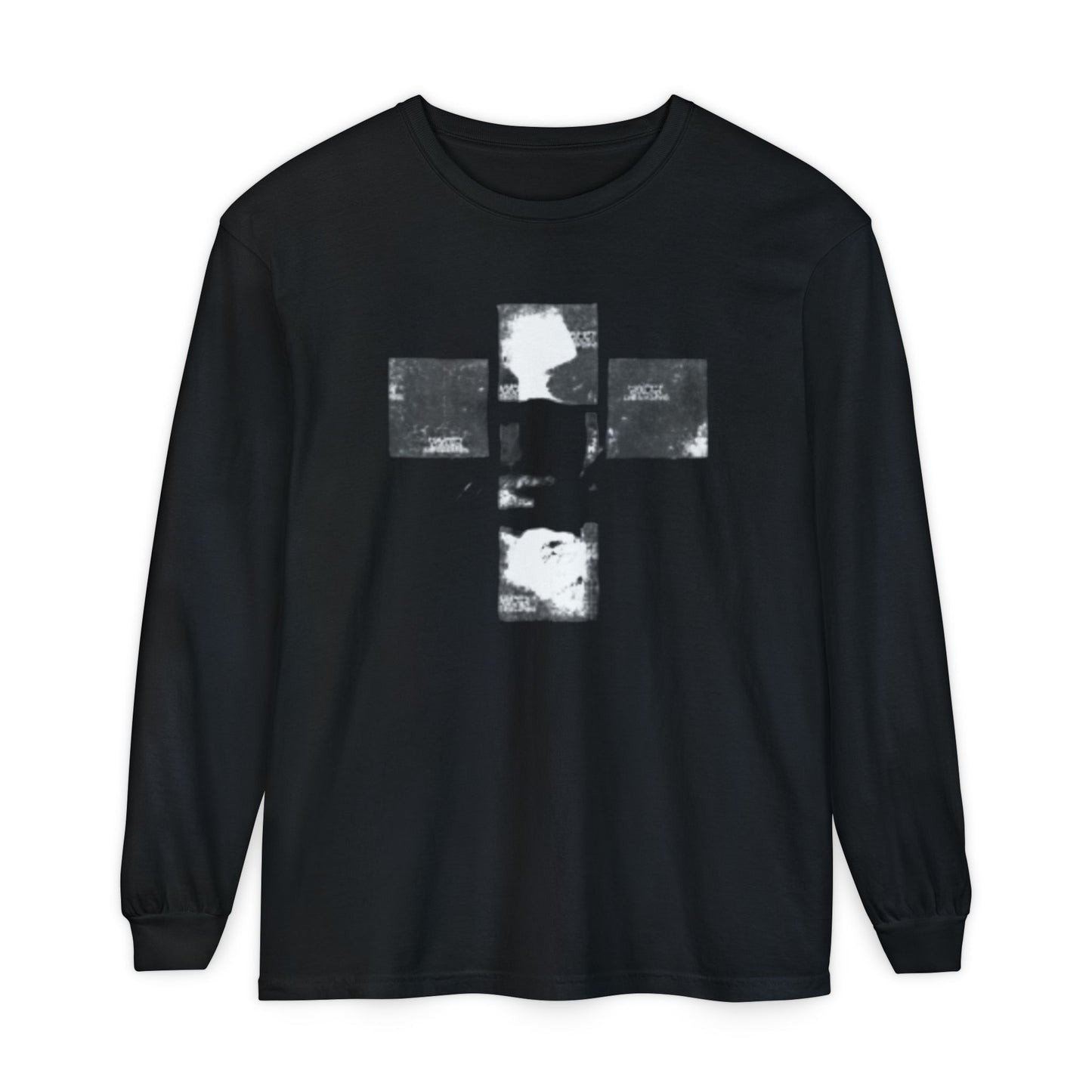 Cross Chest Long Sleeve Tee