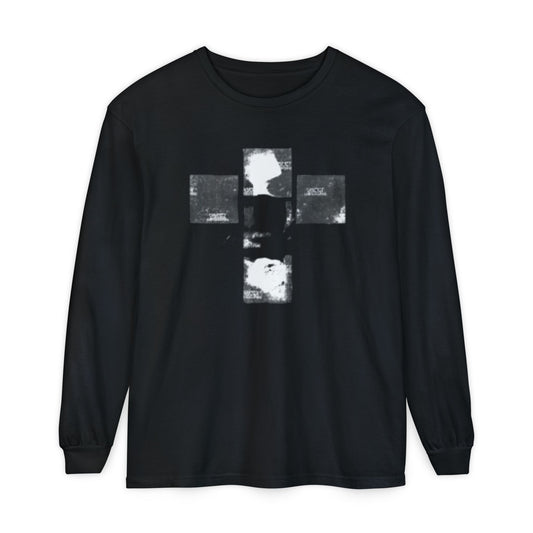 Cross Chest Long Sleeve Tee