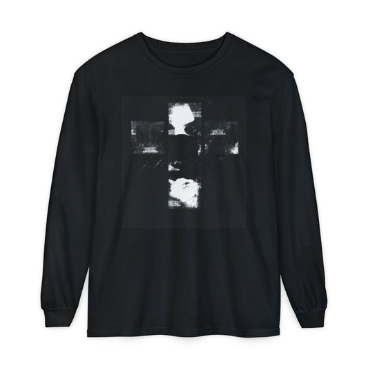Cross Chest Long Sleeve Tee