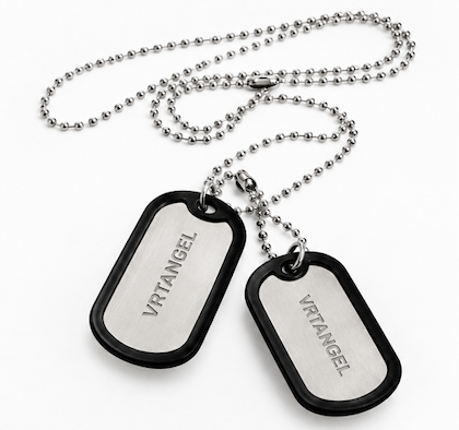 VRTANGEL DOG TAG